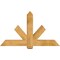 Ekena Millwork Kennewick Rough Sawn Timber Gable Bracket, Western Red Cedar, 60"W x 35"H x 6"D x 6"F, 14/12 Pitch GBW060X35X0606KEN00RWR - alternate 1